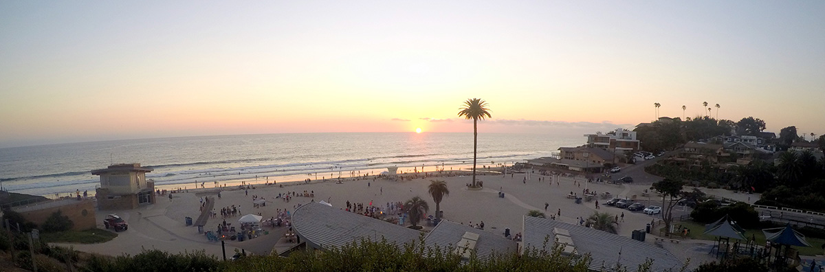 Moonlight State Beach, Encinitas, California